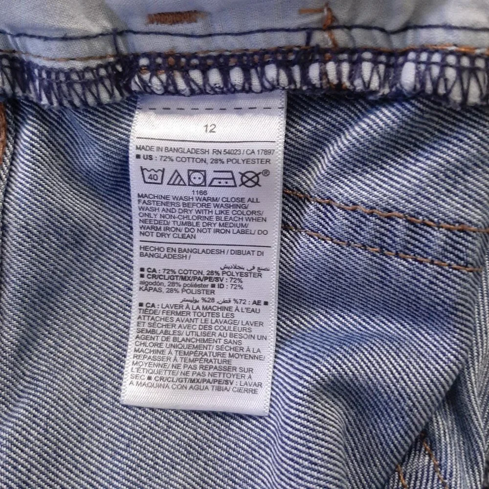 Old Navy Wow Built in Tough Straight Jeans
